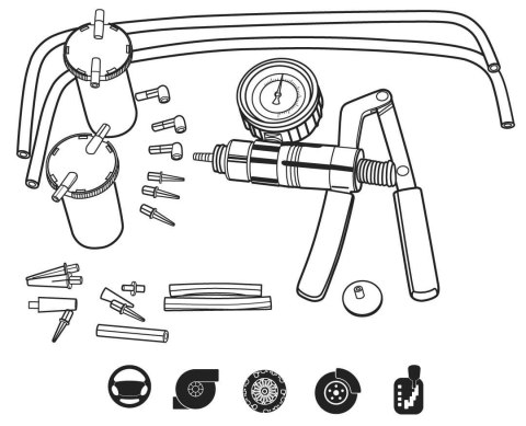 Zestaw Do Układów Cieśnienia/Podciśnienia