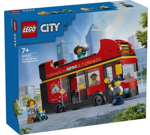 60407 - LEGO City - Czerwony, piętrowy autokar