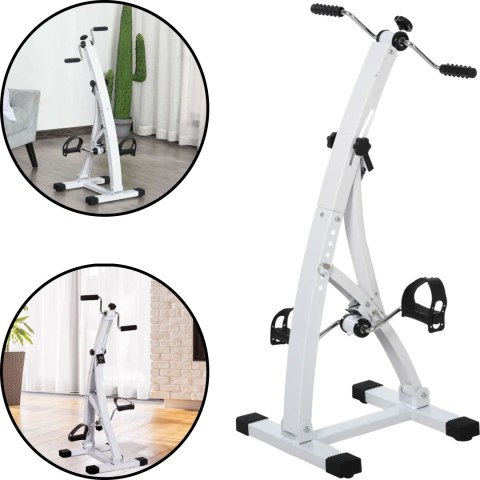 Rower Treningowy Dla Seniorów 2w1 Biały PAKO A90-158