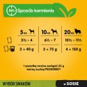 PEDIGREE Mixed Selection with Vegetables Sos Ind/Jag/Woł/Kur 40x100g