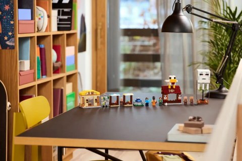 21273 - LEGO Minecraft - Atak balonowego Ghasta na wioskę