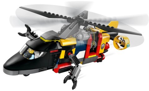 60462 - LEGO City - Zestaw z helikopterem, wozem strażackim i łodzią podwodną