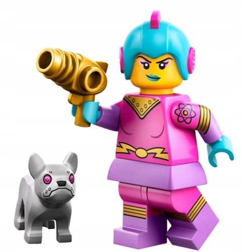 71046 - LEGO Minifigures - KOSMICZNA BOHATERKA RETRO col26-4 / Kosmos Seria 26
