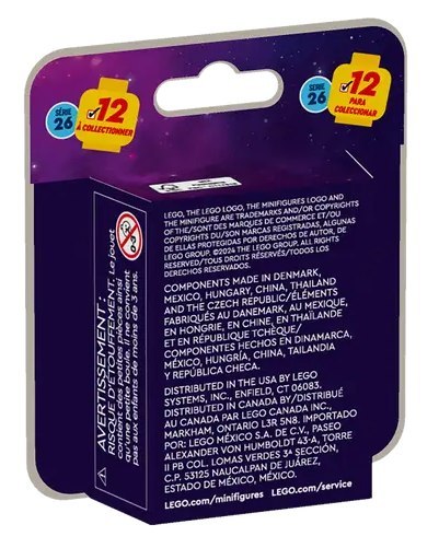 71046 - LEGO Minifigures - MIŁOŚNIK LATAJĄCYCH SPODKÓW W PRZEBRANIU col26-7 / Kosmos Seria 26