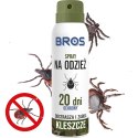 BROS - spray na odzież - odstrasza i zabija kleszcze 90ml