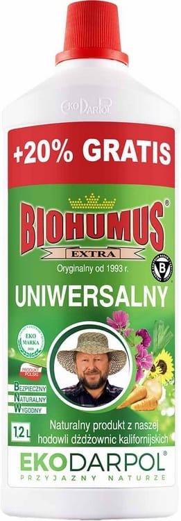 EKODARPOL BIOHUMUS EXTRA Uniwersalny 1L + 20% gratis