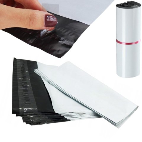 Foliopaki Kurierskie Białe B5 190x250mm - 100 szt.