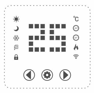 Grzejnik elektryczny WARMTEC EGW-10B 1000W z WiFi biały