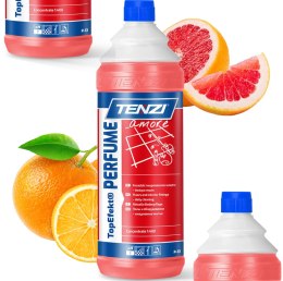 TENZI Top Efekt Perfume AMORE czerwony - Płyn do mycia posadzek i pielęgnacji - Zapachowy - 1L