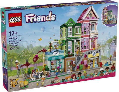 42670 - LEGO Friends - Mieszkania i sklepy w mieście Heartlake