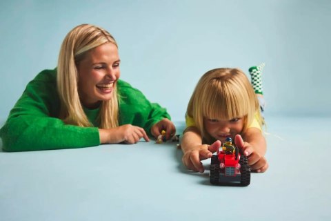 60461 - LEGO City - Czerwony traktor z przyczepą i owcą