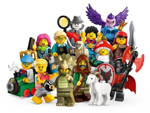 71045 - LEGO Minifigures - MIŁOŚNIK TRICERATOPSÓW W PRZEBRANIU col25-8 / Seria 25