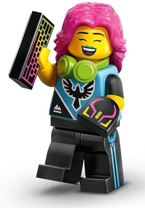 71045 - LEGO Minifigures - ZAWODNICZKA E-SPORTOWA col25-2 / Seria 25