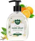 AURA Care Mydło Do Rąk Kremowe Wanilia 300 ml Z Dozownikiem AHS-001-003
