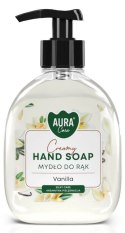 AURA Care Mydło Do Rąk Kremowe Wanilia 300 ml Z Dozownikiem AHS-001-003