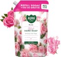 AURA Care Mydło Do Rąk Nawilżające Róża 1000 ml Uzupełniające AHS-002-001