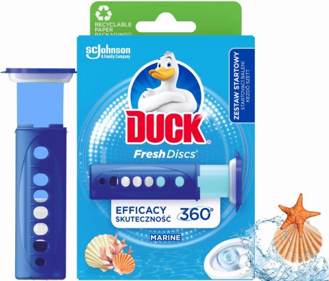Duck Fresh Discs Marine - Żelowy Krążek Do Toalety 36ml + Aplikator