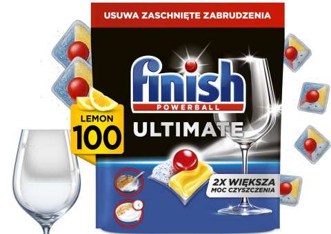 FINISH Kapsułki Ultimate 100 lemon