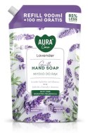 Zestaw 3x1000 ml AURA Care Mydło Do Rąk Uzupełniające Lawenda Róża Wanilia