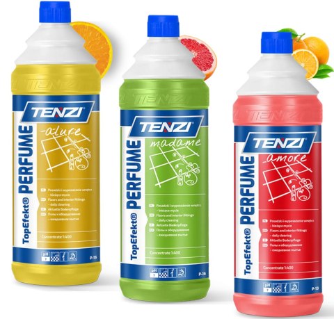 Zestaw 3 x Płyn TENZI Top Efekt Perfume ALURE + AMORE + MADAME