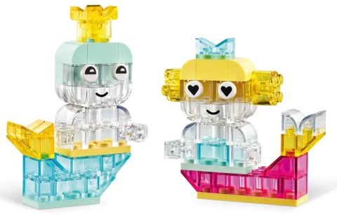 11040 - LEGO Classic - Magiczny zestaw z przezroczystymi klockami