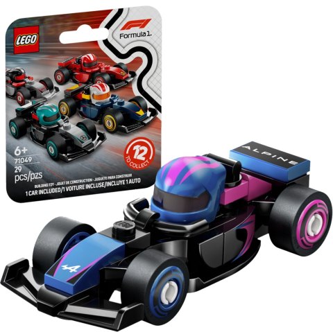 71049 - LEGO Minifigures - Bolid Formuła F1 Alpine