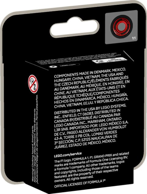 71049 - LEGO Minifigures - Bolid Formuła F1 VCARB