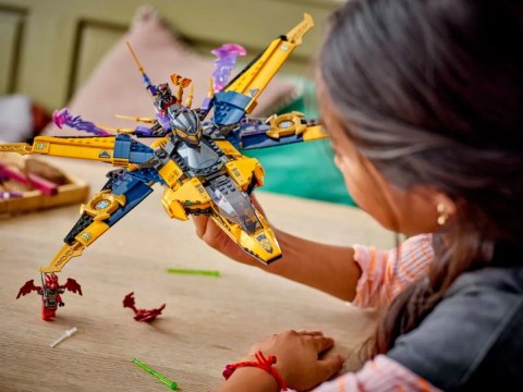 71833 - LEGO Ninjago - Ras i burzowy superodrzutowiec Arina