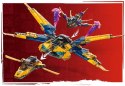 71833 - LEGO Ninjago - Ras i burzowy superodrzutowiec Arina