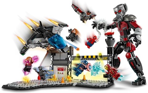 76314 - LEGO Super Heroes - Kapitan Ameryka: Wojna bohaterów — bitwa