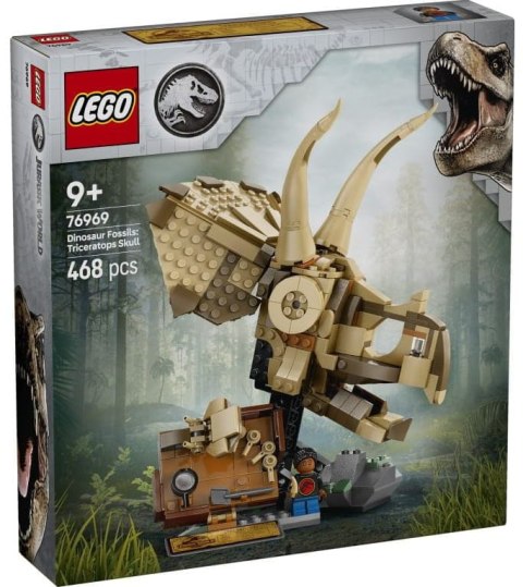 76969 - LEGO Jurassic World - Szkielety dinozaurów: czaszka triceratopsa
