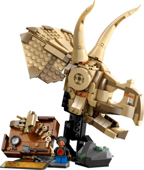 76969 - LEGO Jurassic World - Szkielety dinozaurów: czaszka triceratopsa