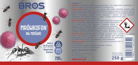 BROS - Mrówkofon - środek na mrówki 250g