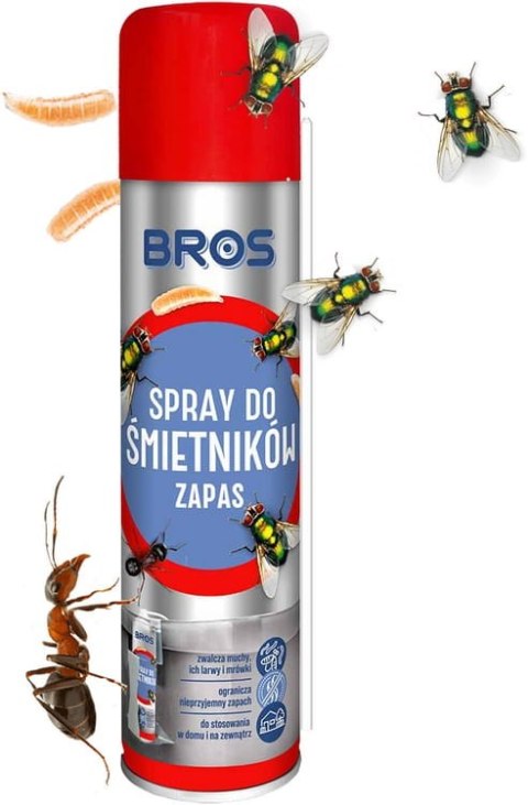 BROS - Spray Do Śmietników 400ml - ZAPAS