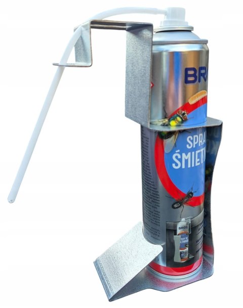 BROS - Spray Do Śmietników 400ml - Zestaw z Uchwytem