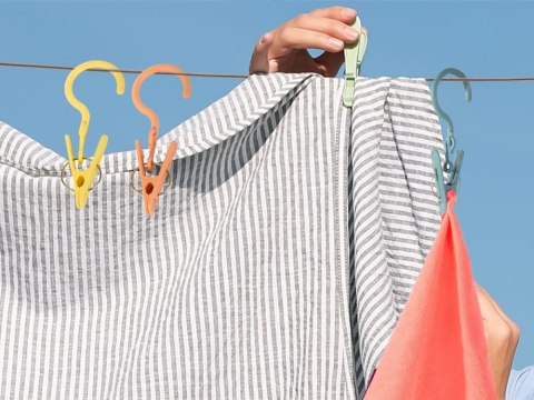 Klamerki Spinacze z Haczykiem Do Prania Ubrań Bielizny 3 szt. - 27325