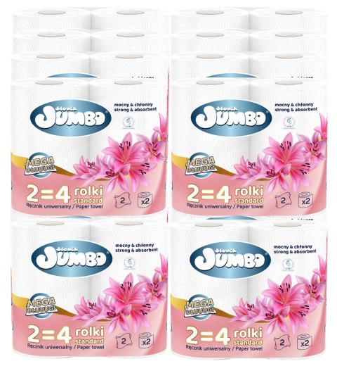 Ręcznik Papierowy 2R SŁONIK JUMBO MEGA DŁUUUGI BIAŁY 2W - 30 Rolek