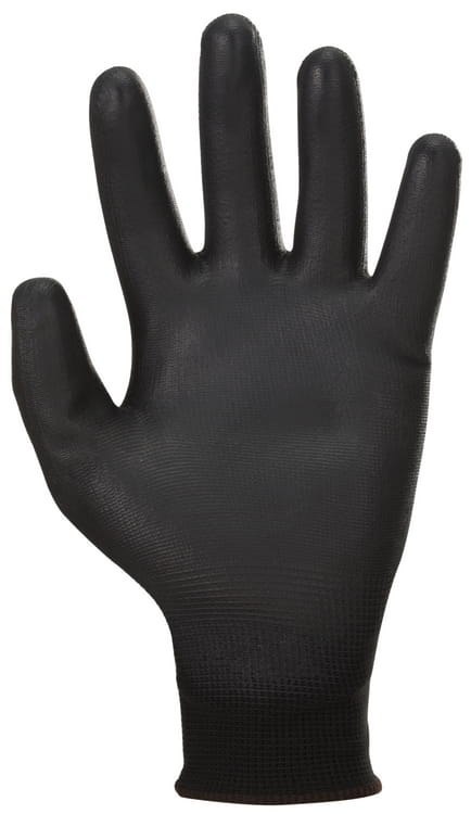 Rękawice Robocze MERCATOR Tech Black+Black PU - 12 Par (8 - M)