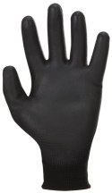 Rękawice Robocze MERCATOR Tech Black+Black PU - 120 Par (8 - M)