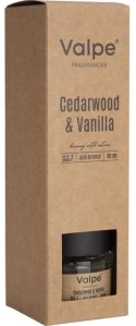 VALPE Dyfuzor Zapachowy Z Patyczkami DRZEWO CEDROWE - WANILIA 50 ml dz50-81