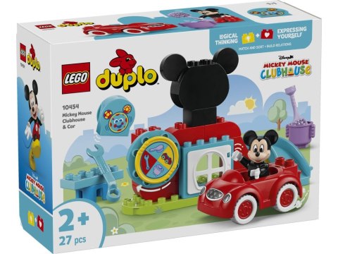 10454 - LEGO DUPLO - Klub przyjaciół Myszki Miki i samochód