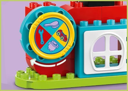 10454 - LEGO DUPLO - Klub przyjaciół Myszki Miki i samochód