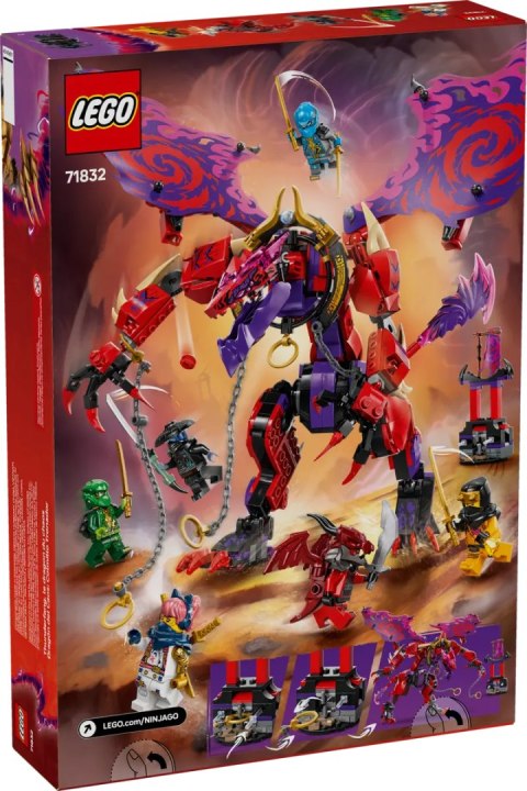 71832 - LEGO Ninjago - Smok chaosu Kiełogrzmot