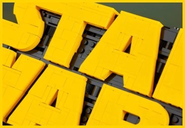 75407 - LEGO Star Wars - Logo Star Wars™ zbudowane z klocków