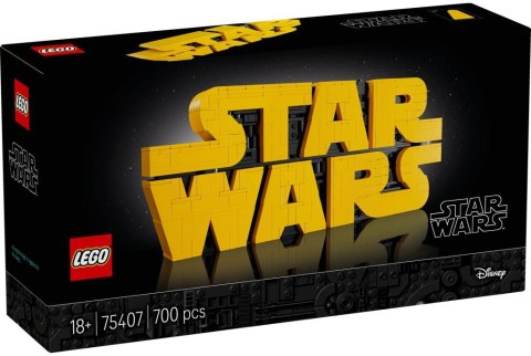 75407 - LEGO Star Wars - Logo Star Wars™ zbudowane z klocków