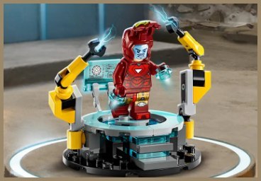 76315 - LEGO Super Heroes - Laboratorium Iron Mana: Zbrojownia