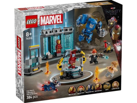 76315 - LEGO Super Heroes - Laboratorium Iron Mana: Zbrojownia