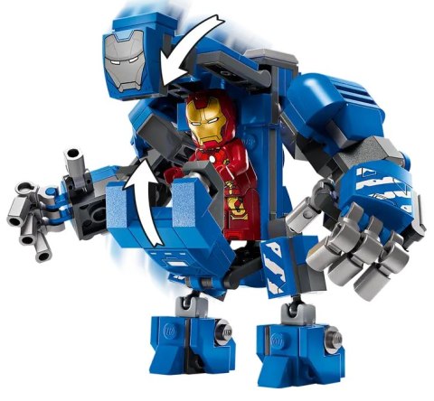 76315 - LEGO Super Heroes - Laboratorium Iron Mana: Zbrojownia