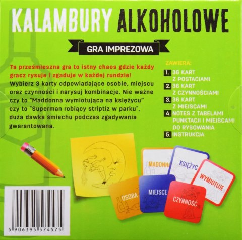 Gra Karciana Dla Dorosłych - KALAMBURY ALKOHOLOWE