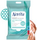 NOVITA Chusteczki nawilżane Make up & Care 15szt.